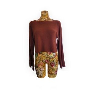 Wilfred sweater top merino wool long sleeve XS